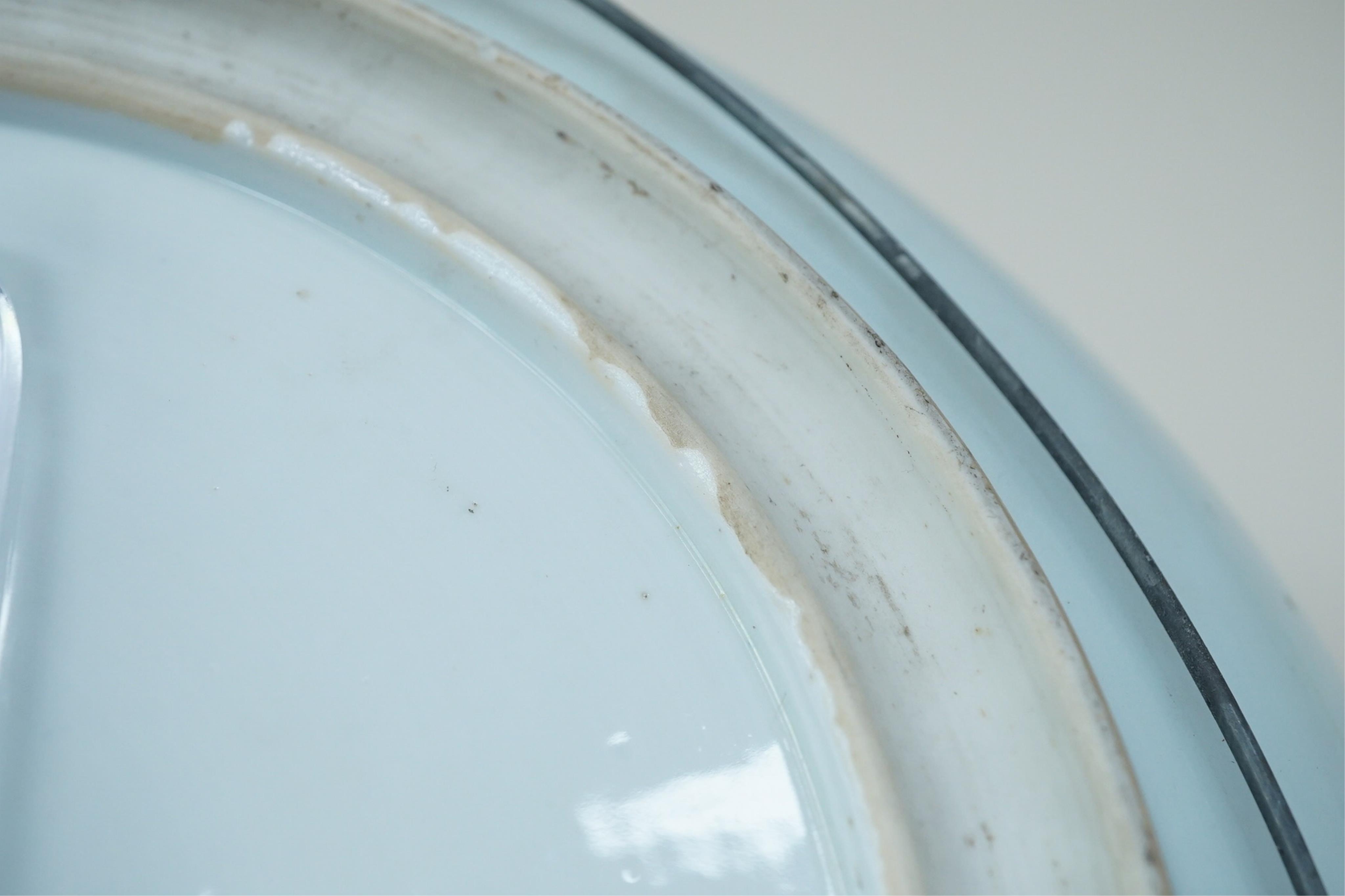 A Chinese blue and white ‘double phoenix’ dish, Kangxi period
